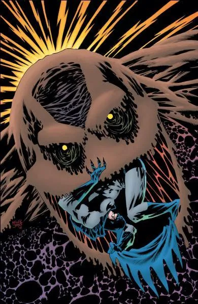 Comment s'appelle ce mchant qui tient Batman dans sa bouche ?