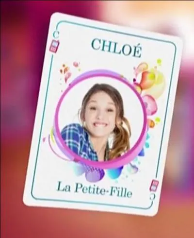 Comment s'appelle l'actrice qui interprte Chlo ?