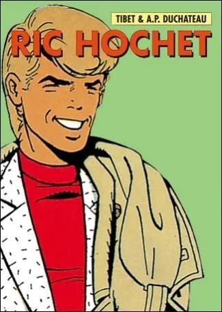 De quel genre est la BD franco-belge, dans laquelle on peut suivre les aventures de Ric Hochet ?