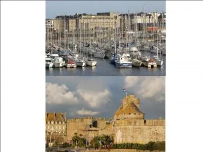 Sur la cte d'Emeraude, la  cit corsaire  dresse ses remparts au-dessus de ses plages et de son port. Natif de cette ville, Surcouf, corsaire au service de la France, hros des mers, est considr comme l'un des meilleurs marins franais. O suis-je ?