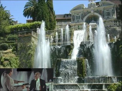 Dans quel endroit, avec de magnifiques cascades, De Funs et ses quipiers se retrouvent-ils face  Venantino Venantini et ses accolytes ? Attention, ne vous fiez pas  son nom, nous sommes bien en Italie.