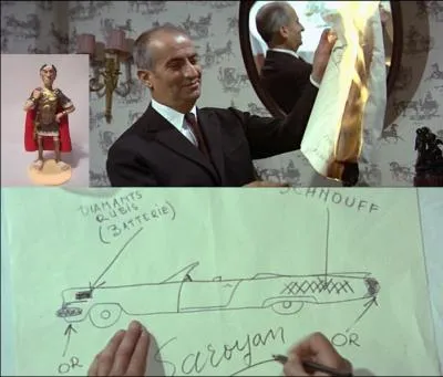 Avant de brler le plan de la Cadillac, De Funs dit la phrase suivante : Je brlerai mon manteau si mon manteau connaissait mon plan. Quel gnral et dictateur romain cite-t-il comme tant l'auteur de cette phrase ?