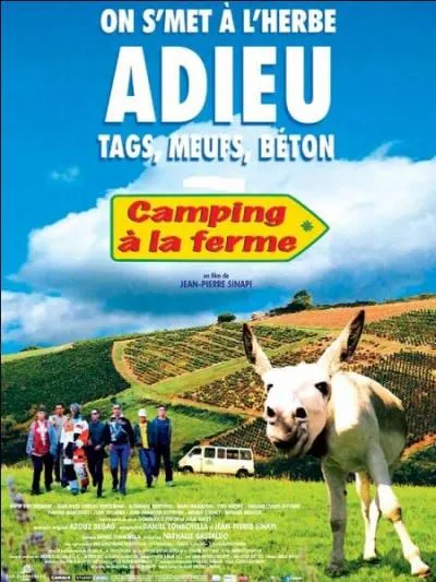 Dans le film  Camping  la ferme , quel acteur joue le rle d'un ducateur encadrant 6 jeunes de banlieue effectuant des travaux d'intrt gnral  la campagne ?