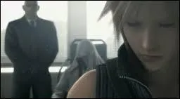 Lorsque Reno balance ensuite :   Ben, t'es notre pote, non ?  , quelle est la raction de Cloud ?