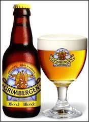 Quel est l'emblme de la  Grimbergen , savoureuse et trs ancienne bire belge ?