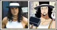 C'est un personnage de  Taxi Driver  qui a, semble-t-il, servi  crer le personnage de Rob Lucci ! Dans ce film, il incarnait donc le maquereau  Sport  Matthew ; il s'agit de l'acteur :