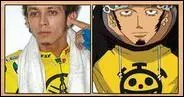 Considr comme l'un des meilleurs pilotes moto de tous les temps,  The Doctor , comme on le surnomme a forcment quelque chose  voir dans le design de Trafalgar Law ! Comment s'appelle-t-il ?
