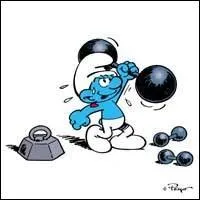 Il a des muscles, c'est ...