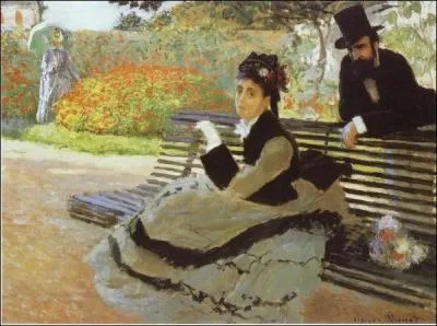 Qui a peint Assise sur un banc de jardin ?