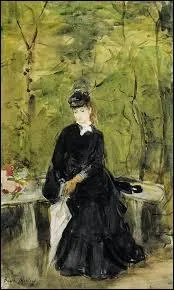 Qui a peint Jeune fille assise sur un banc ?