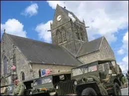 Nous sommes  Sainte-Mre-Eglise (Manche). Nous nous trouvons en rgion ...