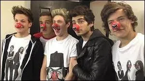 Dans quel clip ont-ils un nez rouge de clown ?