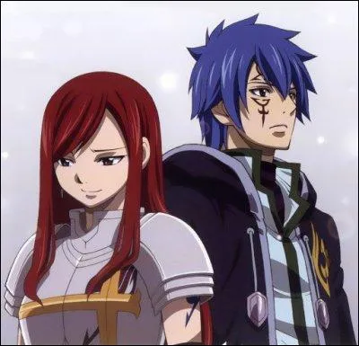 Qui est avec Erza sur cette photo ?