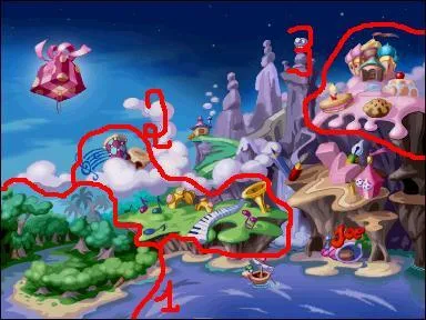 O se trouve la fort des songes (agrandissez puis regardez la carte) ?