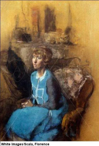 Qui a peint La robe bleue ?