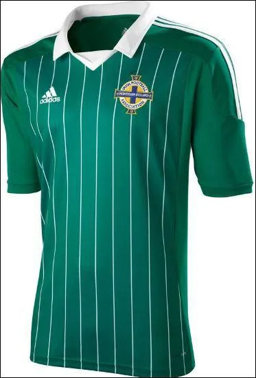 Quel pays volue avec ce maillot vert ?