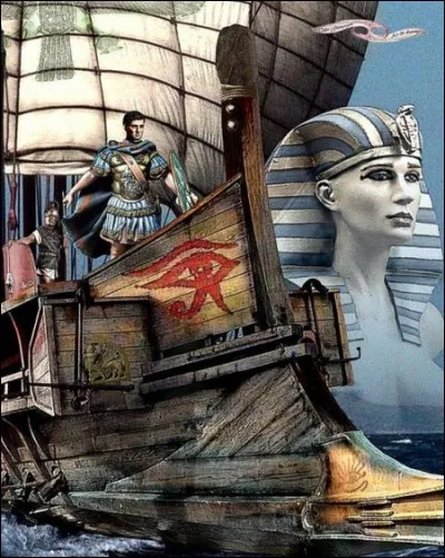 Qui décida du sort de la bataille d'Actium ?