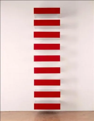 A quel mouvement peut-on rattacher cette uvre de Donald Judd ( Pile , 1972) ?
