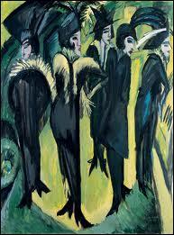 Les années 1900. L'expressionnisme se développe en France avec les Fauves et en Allemagne avec un groupe dont Kirchner est le principal représentant. Quel est son nom ?