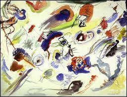 En quelle année Vassily Kandinsky réalise-t-il sa première aquarelle abstraite, qui marque la naissance de l'art abstrait ?