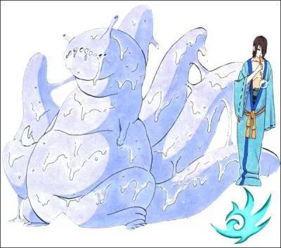 Qui sont ce dmon  queues et ce personnage ?