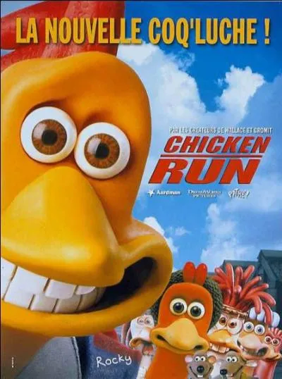  Chiken Run  : l'avantage du titre de ce film au Qubec, c'est qu'il nous permet de bien comprendre l'intrigue du film. Quel est ce titre ?