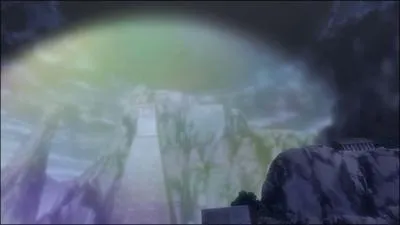 Pourquoi Athna a-t-elle tabli une barrire (kekkai) lors de l'arrive des spectres d'Hads ?