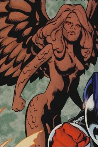 Cette super-vilaine est une de ses cratures et se fait surnommer :