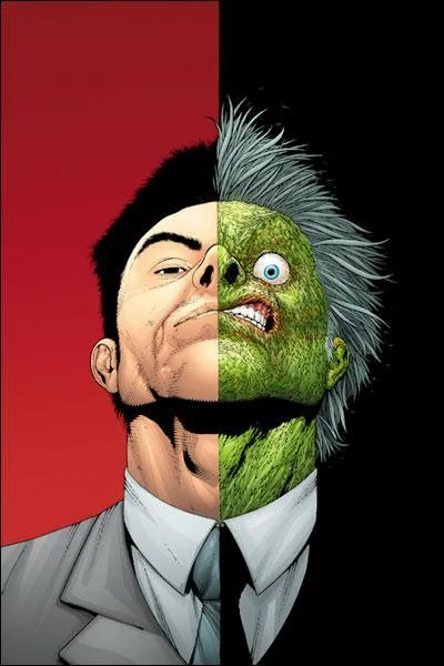 Qui est ce super-vilain,  la double personnalit ?