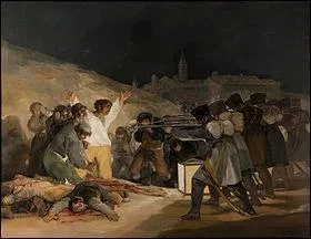 Quel vnement est illustr par Goya dans le tableau  Tres de Mayo  ?