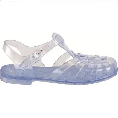 Quelle chaussure en plastique porte aussi un nom d'animal ?