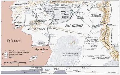 Quel est le pays submerg lors de la guerre de la colre  la fin du Premier Age ?