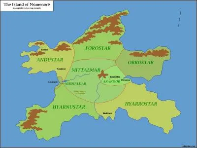 Quel est l'le engloutie du Deuxime Age ?