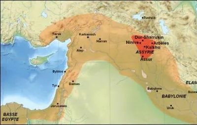 Quelle fut la plus grande ville de l'Assyrie ?