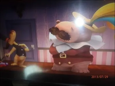 Dans ce dessin-anim, les deux hros sont un hippopotame et un chien !