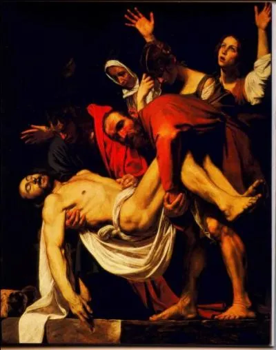 Qui a peint  la mise au tombeau 1602-1604 ?