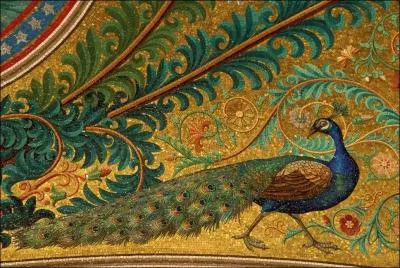 Cette mosaque se trouve  la basilique Notre Dame de la Garde  ...