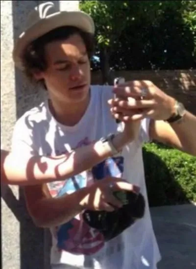 Avec quel genre de filles Harry a-t-il l'habitude d'tre en couple ?