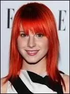 Je suis la chanteuse du groupe Paramore, on me reconnait souvent grce  ma couleur de cheveux, je suis :