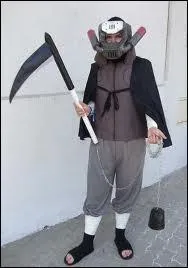 Qui est cet homme, ancien chef du village d'Ame (c'est lui qui donna leur titre aux trois Sannins, mais il fut tu par Pain) ?