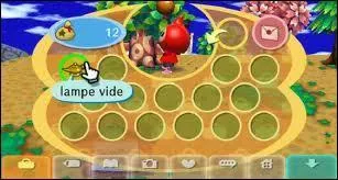 Quand je trouve une lampe vide, comment l'utiliser ?