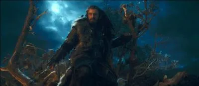 De quoi se sert Thorin cu-de-Chne comme bouclier ?