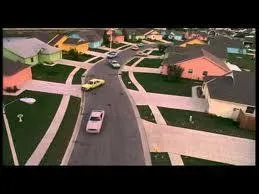 De quelle couleur est la maison de Peg ?