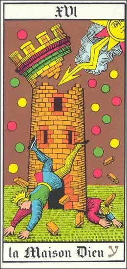 L'arcane n16  La maison-dieu  voque une construction biblique. Laquelle ?