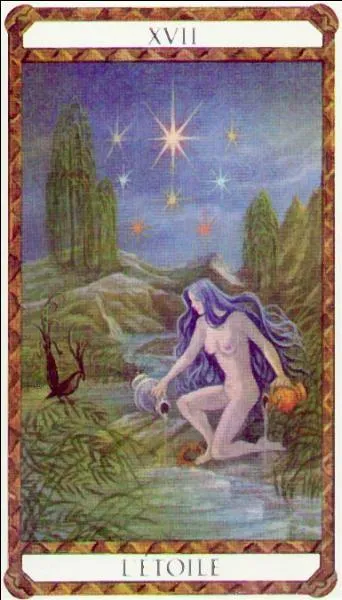 Quelle toile est sens figurer l'arcane  17  du tarot, nomm ainsi ?