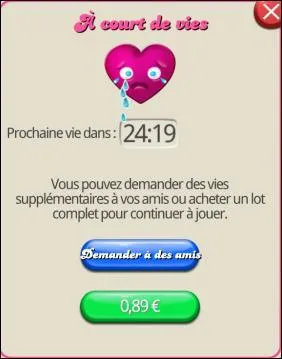 Quel est le nombre de vies maximum que l'on peut avoir ?