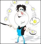 Une omelette ... chenilles ... et aux ... ... peut tre dlicieuse.