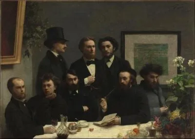  Coin de table , ralis en 1872, est un hommage aux jeunes potes parnassiens, dont Rimbaud et Verlaine. Qui en est l'auteur ?