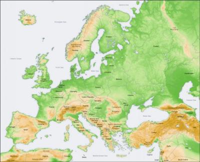 Lequel de ces pays d'Europe est-il le plus vaste ?