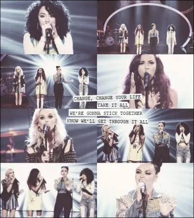 Dans l'mission  laquelle elles ont particip, elles sont arrives :